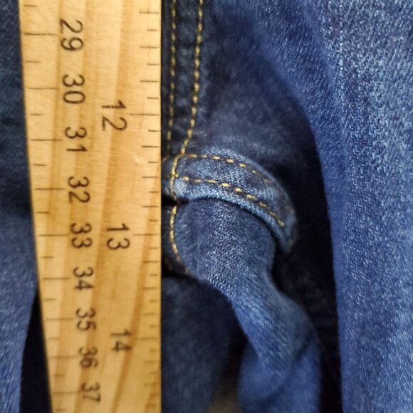 The Foundry Jeans Mens 44x30 Blue Advance Flex 360 Stretch Straight Denim - Picture 6 of 11